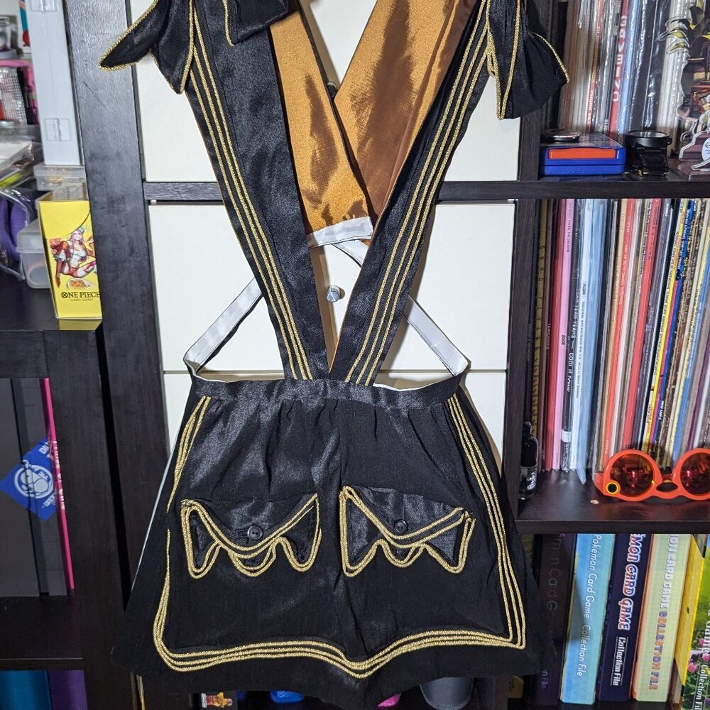 THE MET INSPIRED HANDMADE SILK APRON US S/XS